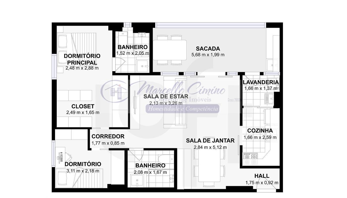 Apartamento, 62 m² - Foto 29